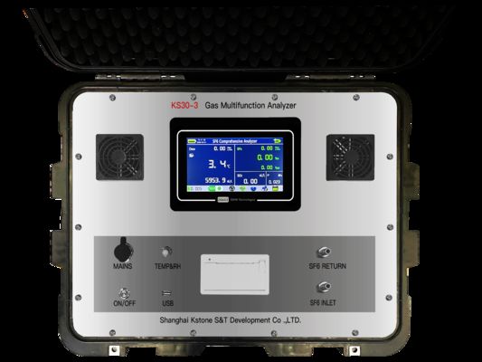 High-Performance SF6 Gas Tester [KS30-3]: Accurate Detection of Humidity, Purity & SO₂ for Reliable Power Equipment Maintenance